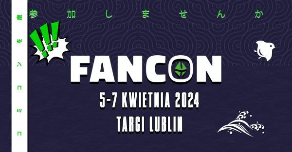 Baner konwentu FanCon 2024