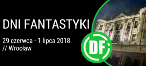 Banner konwentu Wrocławskie Dni Fantastyki