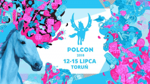 Logo Festiwalu Fantastyki Polcon 2018 w Toruniu