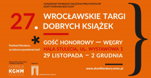 27. Wrocławskie Targi Dobrych Książek - Konwenty Południowe 27. Wrocławskie Targi Dobrych Książek - Konwenty Południowe
