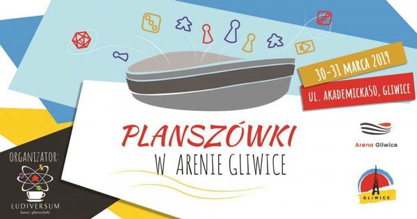 Logo Planszówek w Arenie Gliwice
