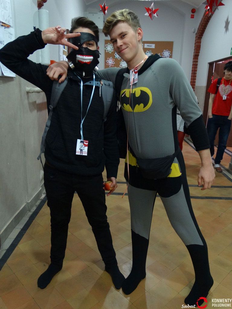 Namicon_2017 cosplay Kaneki i Batman